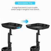 Supporto per cellulare per portabicchieri da tavolo per bevande per auto, Beverage Table Food Rack
