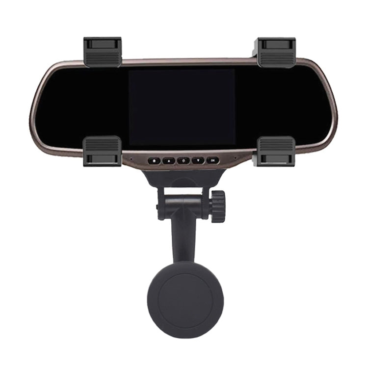 Supporto per telefono di navigazione per specchietto retrovisore auto con magnete in silicone, Silicone