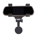Supporto per telefono di navigazione per specchietto retrovisore auto con magnete in silicone, Silicone