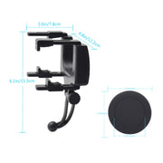 Supporto per telefono di navigazione per specchietto retrovisore auto con magnete in silicone, Silicone