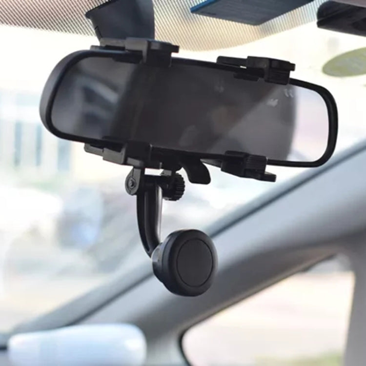 Supporto per telefono di navigazione per specchietto retrovisore auto con magnete in silicone, Silicone