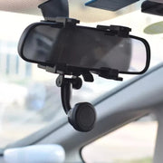 Supporto per telefono di navigazione per specchietto retrovisore auto con magnete in silicone, Silicone