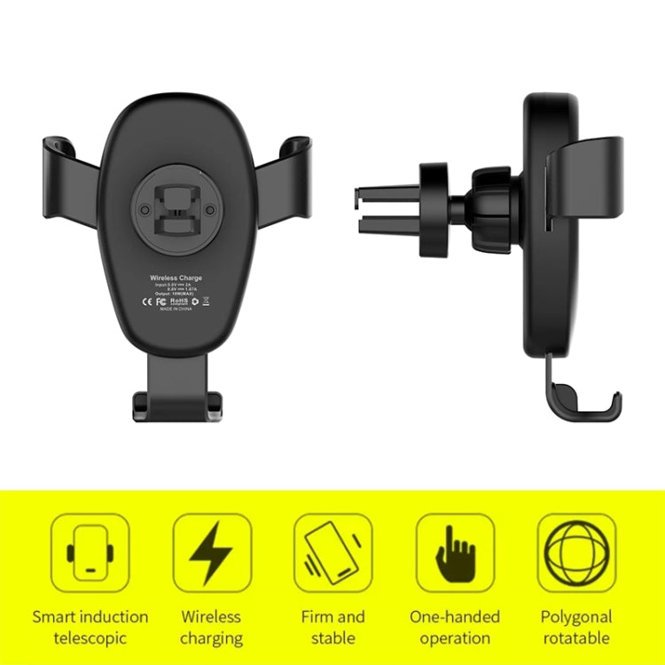 Supporto per caricabatterie wireless multifunzionale per caricabatterie wireless per auto, Multifunctional Black, Multifunctional White