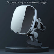 Supporto per caricabatterie wireless per telefono cellulare con caricabatterie wireless magnetico per auto da 15 W, Magnetic Wireless Charger