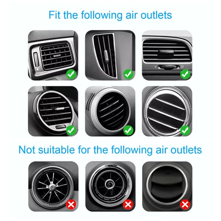 Supporto per caricabatterie wireless per telefono cellulare con caricabatterie wireless magnetico per auto da 15 W, Magnetic Wireless Charger