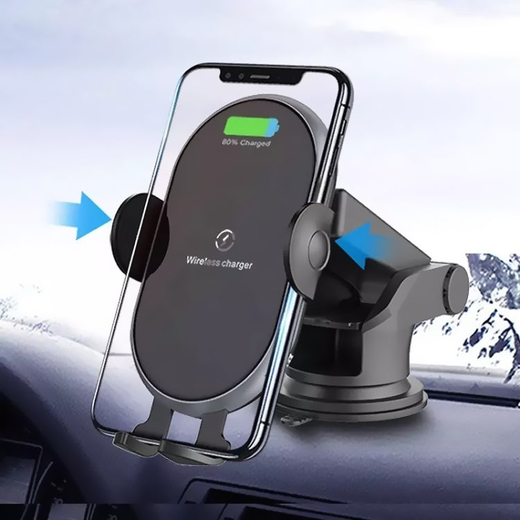 Supporto per telefono caricabatterie wireless intelligente per auto, Smart Wireless Charger