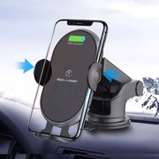 Supporto per telefono caricabatterie wireless intelligente per auto, Smart Wireless Charger