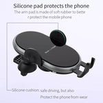 Supporto per telefono caricabatterie wireless intelligente per auto, Smart Wireless Charger