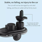 Supporto per telefono caricabatterie wireless intelligente per auto, Smart Wireless Charger