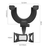 Staffa di navigazione universale per specchietto retrovisore per auto, Rearview Mirror Phone Holder