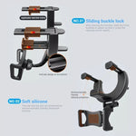 Staffa di navigazione universale per specchietto retrovisore per auto, Rearview Mirror Phone Holder