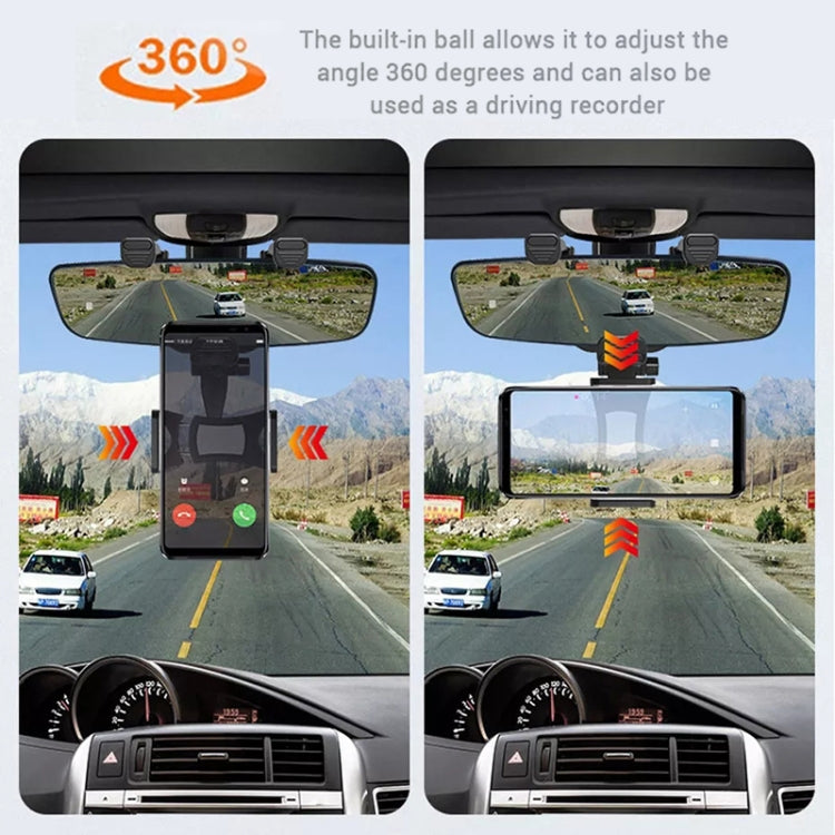 Staffa di navigazione universale per specchietto retrovisore per auto, Rearview Mirror Phone Holder