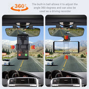 Staffa di navigazione universale per specchietto retrovisore per auto, Rearview Mirror Phone Holder