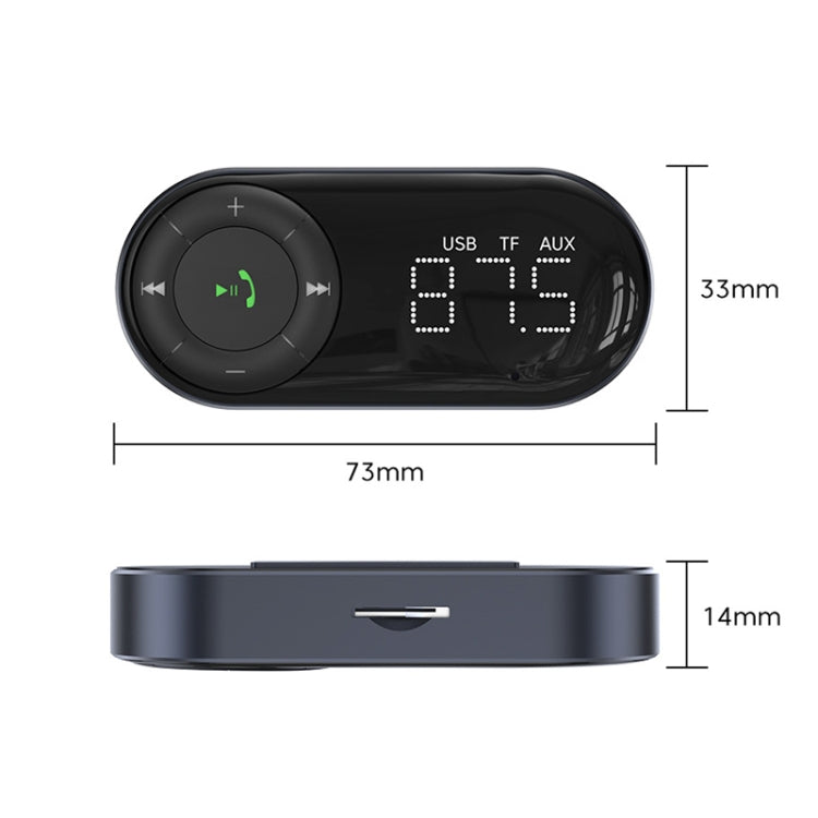 Il ricevitore audio Bluetooth 5.2 per auto supporta le chiamate wireless, 5.2 Audio Receiver
