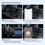 Il ricevitore audio Bluetooth 5.2 per auto supporta le chiamate wireless, 5.2 Audio Receiver