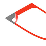 Set da 4 pezzi per Honda CRV 2007-2011 Adesivo decorativo per telaio interno maniglia auto in fibra di carbonio, guida sinistra e destra universale, Inner Handle Frame