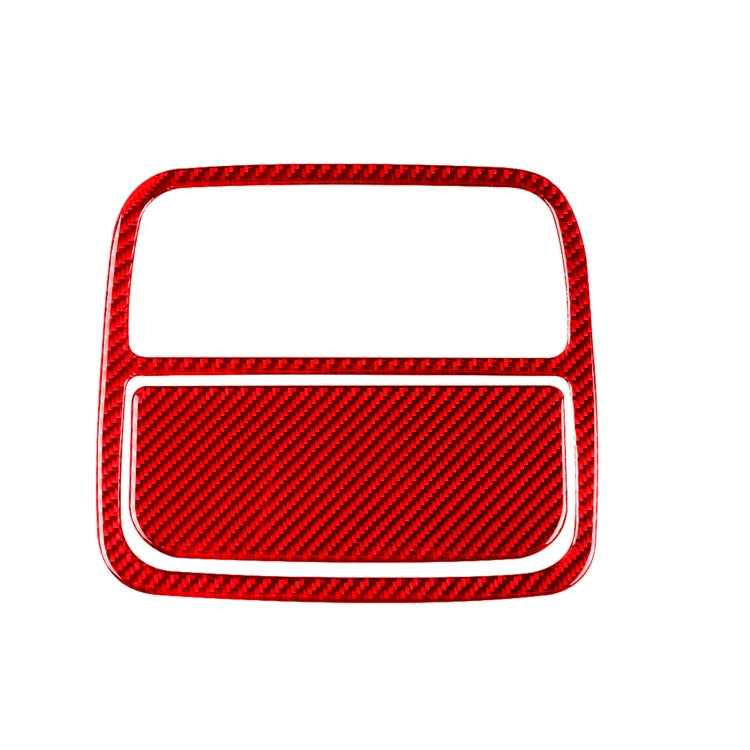 Set da 2 pezzi per Honda CRV 2007-2011 Adesivo decorativo per pannello luce di lettura anteriore per auto in fibra di carbonio, guida sinistra e destra universale, Car Front Reading Light Panel