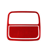 Set da 2 pezzi per Honda CRV 2007-2011 Adesivo decorativo per pannello luce di lettura anteriore per auto in fibra di carbonio, guida sinistra e destra universale, Car Front Reading Light Panel