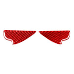 Adesivo decorativo per vasca interna della porta interna in fibra di carbonio per Mazda CX-5 2013-2018, guida a destra e a sinistra, Inside Door Bowl