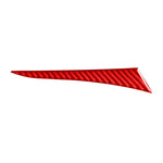 Adesivo decorativo lato sinistro cruscotto in fibra di carbonio per auto per Infiniti Q50 2014-2020, guida a destra, Dashboard Left Side, Right Drive