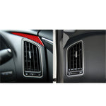 Adesivo decorativo lato sinistro cruscotto in fibra di carbonio per auto per Infiniti Q50 2014-2020, guida a destra, Dashboard Left Side, Right Drive