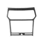Adesivo decorativo per pannello di navigazione in fibra di carbonio per auto per Ford Explorer 2016-2019, guida a sinistra, Navigation Panel