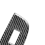 Adesivo decorativo 7 in 1 per pannello alzacristalli in fibra di carbonio per auto per Mazda 3 Axela 2020, guida a destra, Window Lift, Right Drive