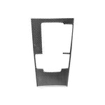 Adesivo decorativo per pannello di controllo centrale dell'auto in fibra di carbonio per Mazda 3 Axela 2020, guida a destra, Central Control Gear Panel, Right Drive