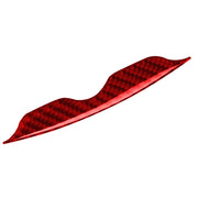 Striscia decorativa del pannello di regolazione dell'aria condizionata in fibra di carbonio per Nissan 370Z / Z34 2009-, guida a destra e a sinistra universale, 2 in 1 Air Conditioning Adjustment Panel