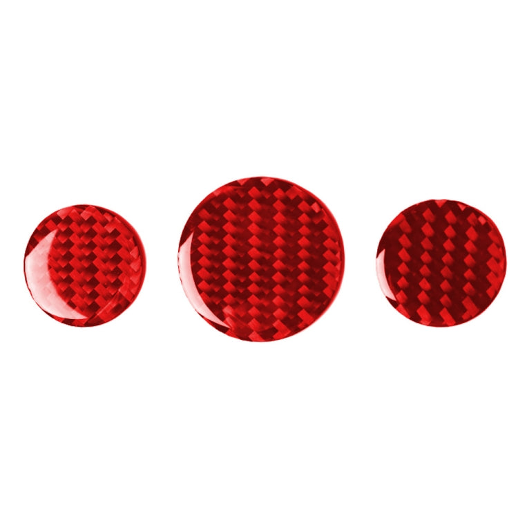 Adesivo decorativo per manopola multimediale in fibra di carbonio per auto per BMW Mini F55 F56 F60, guida sinistra e destra universale, Multimedia Knob