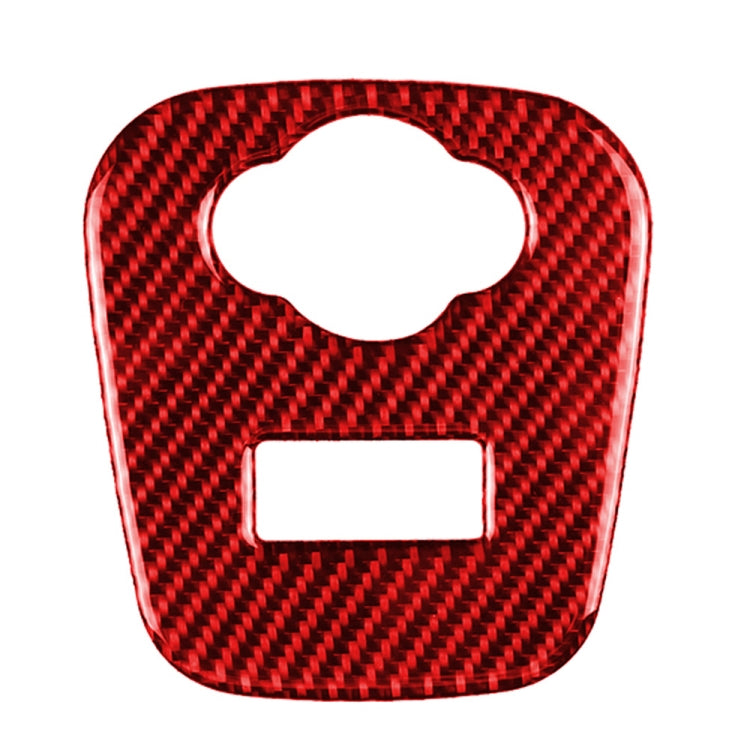 Adesivo decorativo per copertura accendisigari in fibra di carbonio per auto per BMW Mini Cooper F56 F55 F57, guida a destra e a sinistra universale, Cigarette Lighter Cover