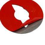 Adesivo decorativo con logo sul volante in fibra di carbonio per BMW Mini Cooper Countryman F60 F55 F56, guida a destra e a sinistra universale, Steering Wheel Logo F