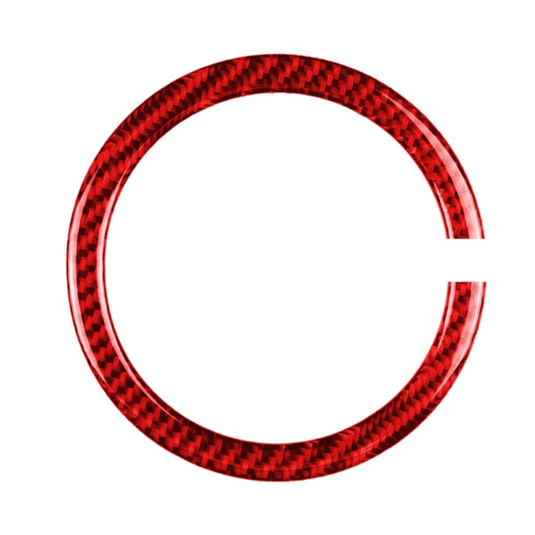 Adesivo decorativo per anello volante in fibra di carbonio per BMW Mini R55 R56 Countryman R60 Paceman R61 2007-2013, guida sinistra e destra universale, Steering Wheel Ring