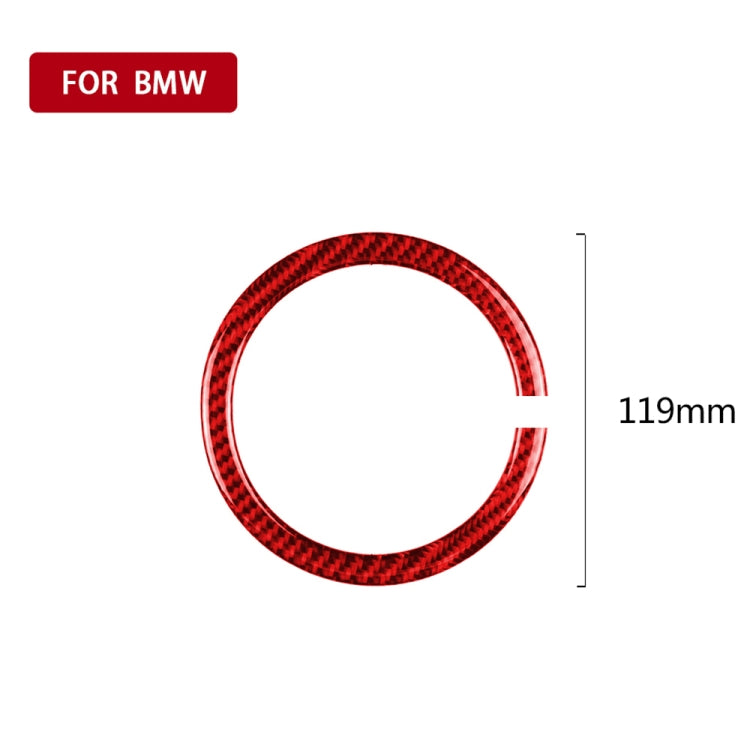 Adesivo decorativo per anello volante in fibra di carbonio per BMW Mini R55 R56 Countryman R60 Paceman R61 2007-2013, guida sinistra e destra universale, Steering Wheel Ring