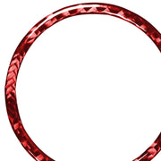 Adesivo decorativo per anello cronometro in fibra di carbonio per auto per Porsche Macan 2014-2021, guida a destra e a sinistra universale, Stopwatch Ring
