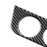 Adesivo decorativo per pannello interruttori dell'aria condizionata in fibra di carbonio per auto per Toyota Corolla / Levin 2014-2018, guida a sinistra, Air Conditioning Switch Panel, Left Drive