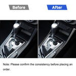 Adesivo decorativo lato ingranaggio in fibra di carbonio per auto per Toyota Corolla / Levin 2014-2018, guida a destra, Side of Gear, Right Drive