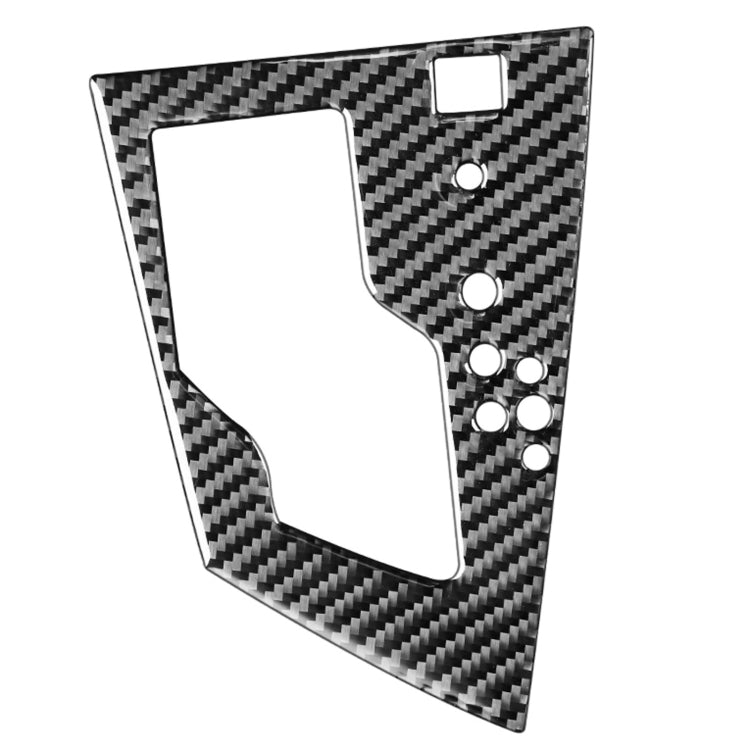 Adesivo decorativo per pannello ingranaggi in fibra di carbonio per auto per Toyota Corolla / Levin 2014-2018, guida a destra, Gear Panel, Right Drive (Carbon Fiber Black), Gear Panel, Right Drive (Red)