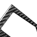Adesivo decorativo per pannello ingranaggi in fibra di carbonio per auto per Toyota Corolla / Levin 2014-2018, guida a destra, Gear Panel, Right Drive (Carbon Fiber Black), Gear Panel, Right Drive (Red)