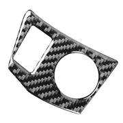 Adesivo decorativo per cornice con pulsanti sul volante in fibra di carbonio per auto per Toyota Corolla / Levin 2014-2018, guida a destra e a sinistra universale, Steering Wheel Button Frame