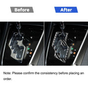 Adesivo decorativo per ingranaggi in fibra di carbonio per auto per Toyota Corolla / Levin 2014-2018, guida a destra, Gear, Right Drive