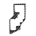 Adesivo decorativo per ingranaggi in fibra di carbonio per auto per Toyota Corolla / Levin 2014-2018, guida a sinistra, Gear, Left Drive