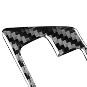 Adesivo decorativo per ingranaggi in fibra di carbonio per auto per Toyota Corolla / Levin 2014-2018, guida a sinistra, Gear, Left Drive