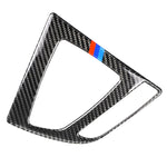 Adesivo decorativo per pannello ingranaggi auto in fibra di carbonio a tre colori per BMW (F30) 2013-2017 / (F34) 2013-2017, guida a destra, Right Drive