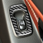 Set di adesivi decorativi per porte in fibra di carbonio 4 in 1 per auto B per Volvo XC90 2003-2014, guida a destra, Door Set B, Right Drive