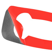 Adesivo decorativo per alzacristalli B in fibra di carbonio per auto per Volvo XC90 2008-2014, guida a sinistra, Window Lift B, Left Drive