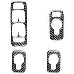 Alzacristalli per auto in fibra di carbonio Un adesivo decorativo per Volvo XC90 2003-2007, guida a sinistra, Window Lift A, Left Drive
