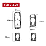 Alzacristalli per auto in fibra di carbonio Un adesivo decorativo per Volvo XC90 2003-2007, guida a sinistra, Window Lift A, Left Drive