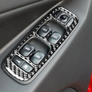 Alzacristalli per auto in fibra di carbonio Un adesivo decorativo per Volvo XC90 2003-2007, guida a sinistra, Window Lift A, Left Drive