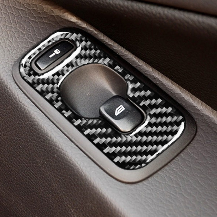 Alzacristalli per auto in fibra di carbonio Un adesivo decorativo per Volvo XC90 2003-2007, guida a sinistra, Window Lift A, Left Drive